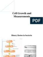 Cell Growth and Measurements