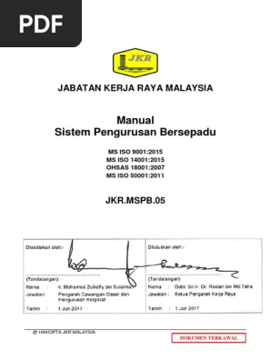 Surat Arahan Kpkr Pelan Pengurusan Risiko Bil 10 2012