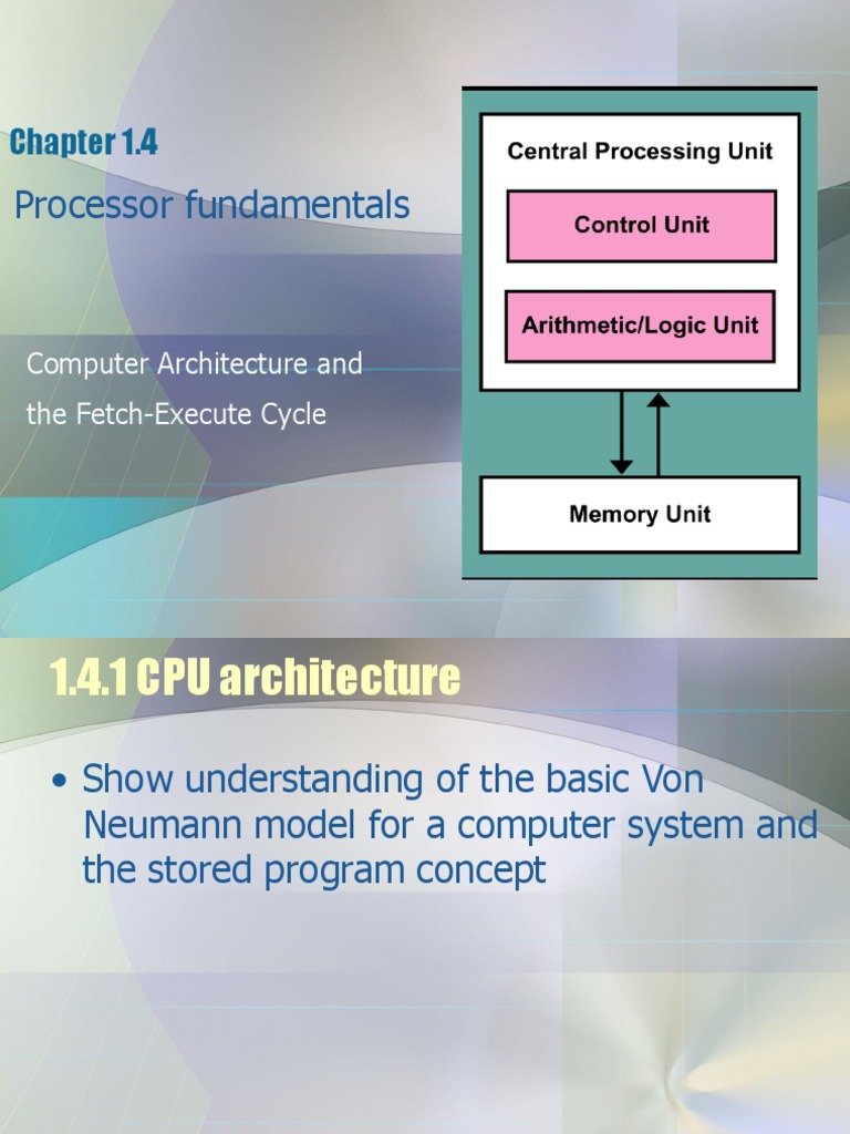 Von Neumann Architecture 2019 | PDF | Central Processing Unit | Digital ...