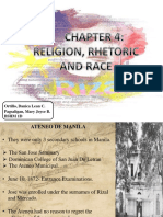Chapter 4 Rhetoric, Religion and Race