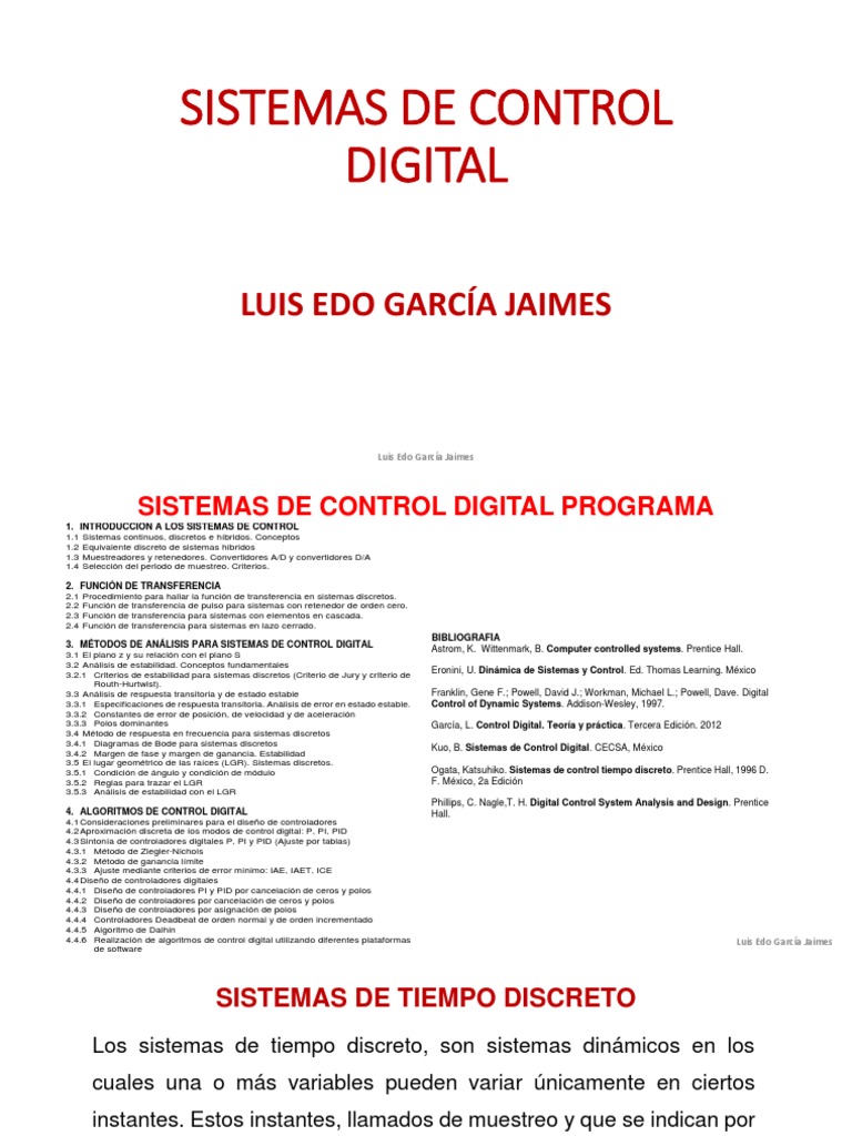Sistemas De Control Digital Descargar Gratis Pdf Muestreo