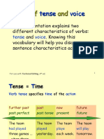 Review of And: Tense Voice