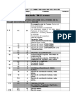 Plan Calendario Elementos Basicos Del Diseño