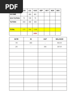 Locker Assignment Schedule Template | PDF | Language Arts & Discipline ...