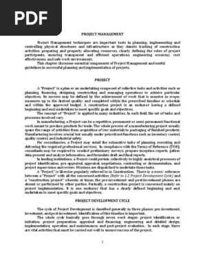 Project Management by padernal