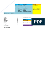 Study Schedule