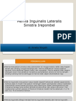 Hernia Inguinalis Lateralis Sinistra Ireponibel: Dr. Amelia Ningsih