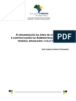 (2014) FERNANDES - A Organização Da Área de Compras e Contratações Na Administração Pública Federal Brasileira - o Elo Frágil PDF