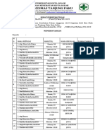 Puskesmas Tanjung Paku: Surat Perintah Tugas