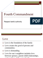 Theology 3 - Fourth Commandment