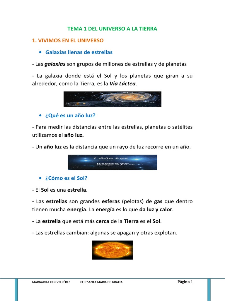 Explorando el Universo y la Tierra | PDF | Luna | Tierra