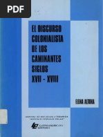 Altuna, Elena, El Discurso Colonialista de Los Caminantes Siglos ...