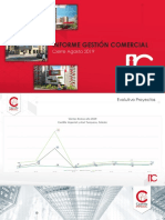 Informe gestión comercial Castilla Imperial agosto 2019