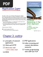 Application Layer: Computer Networking: A Top Down Approach