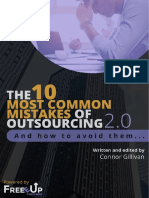 10 Most Common Mistakes of Outsourcing Version 2.0