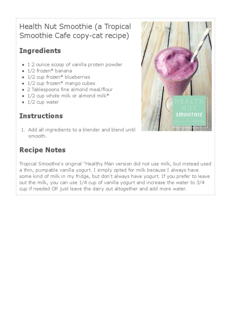 Nutribullet recipes pdf cheap