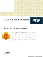 Teori Perkembangan Arsitektur Mirza Amri (Arsitektur Keraton Yogyakarta)