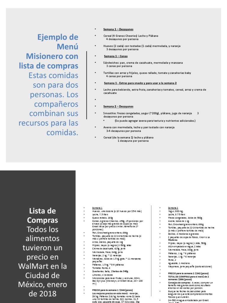 Menu | PDF | Comida y bebida | Cocina