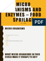 Food Tech Micro Organisms