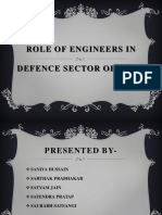 Role of Engineers in Defence Sector of India
