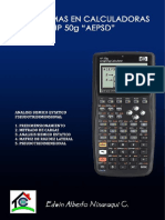 Análisis Sísmico Pseudotridimensional HP50g PDF