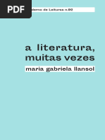LLANSOL, Maria Gabriela - A Literatura-Muitas Vozes