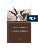 Hobsbawm Eric - Sobre La Historia