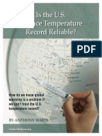 Is The U.S. Surface Temperature Record Reliable?