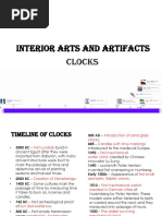 Clocks Interior Arts and Artifacts