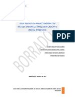 Guia Riesgo Biológico para Las Arl PDF