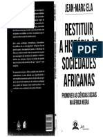 sociedades africanas