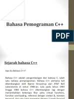 Bahasa Pemograman C++