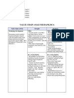 Value Chain Analysis Bank Bca - Awc