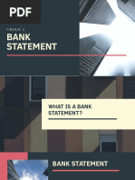 Bank Statements