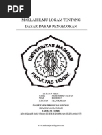 Download Dasar-DasarPengecoranIlmuLogam by Dadan Iskandar SN42742599 doc pdf