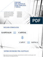 Sistem Ekonomi Pra-Kapitalis Dan Kapitalis