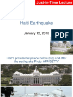 Haiti Earthquake: January 12, 2010
