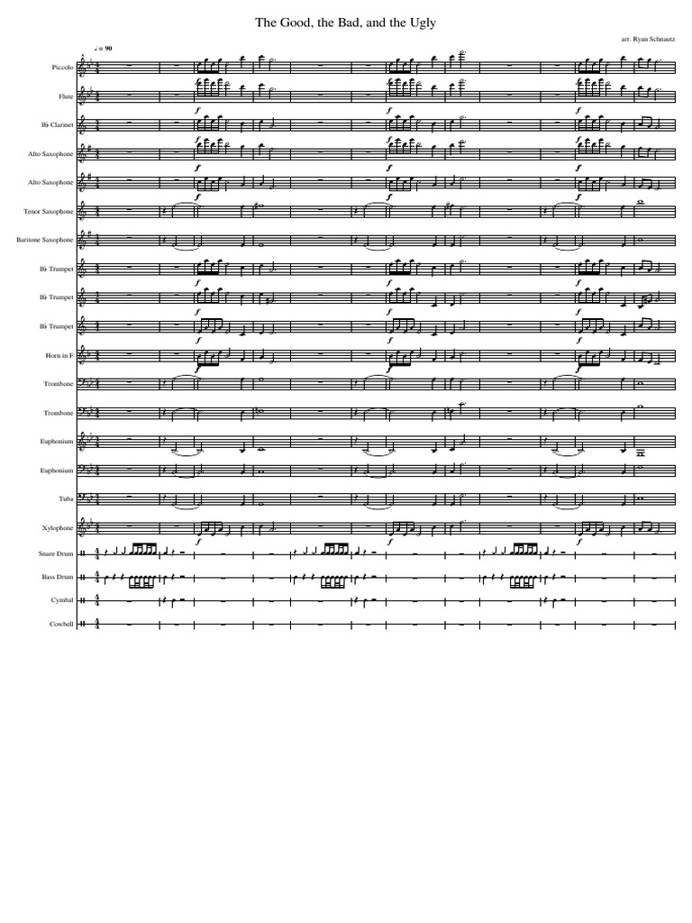 The Good The Bad and The Ugly | PDF | Musical Instruments | Musical ...