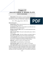 Chapter-13: Photosynthesis in Higher Plants