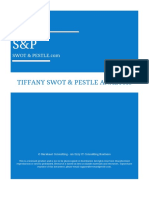 Tiffany Swot & Pestle Analysis: © Barakaat Consulting - An Ezzy IT Consulting Business