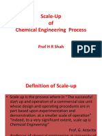 Scale-Up of Chemical Engineering Process: Prof H R Shah