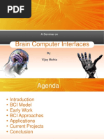 Brain Computer Interfaces: A Seminar On