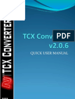 TCX Converter 206 User Manual