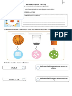 Preparando Mi Prueba - Los Estados de La Materia y Sus Propiedades