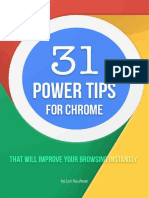 31 Power Tips For Chrome That Will Improve Your Browsing Instantly PDF