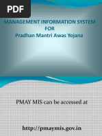 Management Information System FOR Pradhan Mantri Awas Yojana