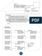 Prueba Parcial Género Lírico 5°