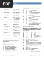 4 - Progress Test: Working With Words