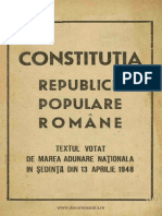 Constituția RPR1 (1948) PDF