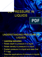 3.2 Pressure in Liquids